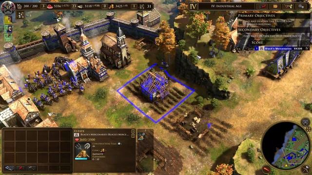 Age of Empire 3 Definitive Edition | Seven Years' War: The Circle of Ossus смотреть онлайн