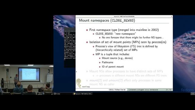 Containers unplugged: Linux namespaces - Michael Kerrisk смотреть онлайн