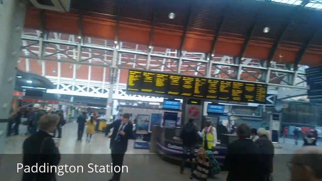 Places to see in ( London - UK ) Paddington Station смотреть онлайн