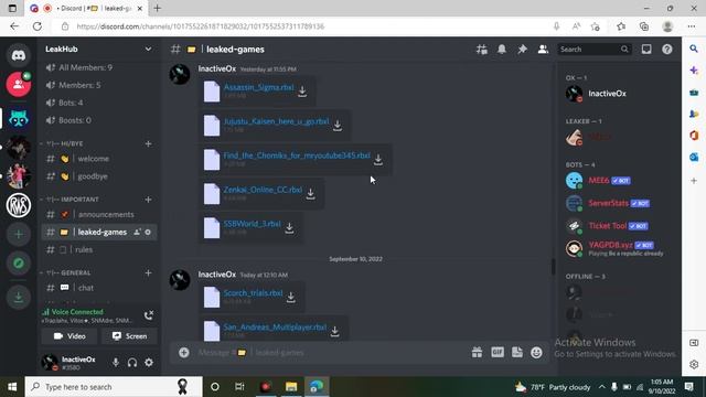 Roblox Uncopylocked/Leaked Games смотреть онлайн