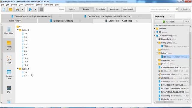 K-MEANS CLUSTERING USING RAPIDMINER SOFTWARE | Data Mining смотреть онлайн