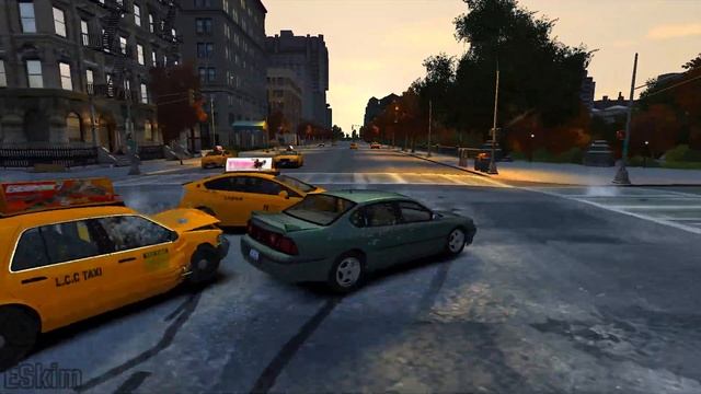 GTA IV | Random Car Crashes (Real Damage Mod) #1 смотреть онлайн