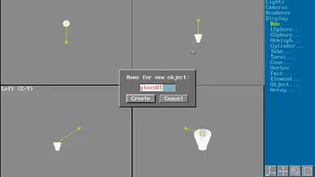 Messing around in 3D Studio R4: 2D Shaper, Lofter, and 90's-style Raytracing смотреть онлайн