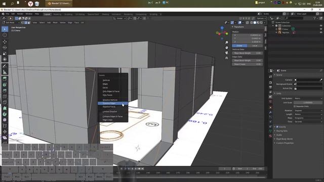 [Blender 2.90] - Проёмы (2/2)