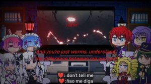 Re:Zero react to Sukuna vs Satoru Gojo | Santuario Infinito | @BasaraMusic | Rap | Part 1/2