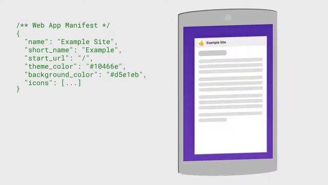 Adding a Web App Manifest смотреть онлайн