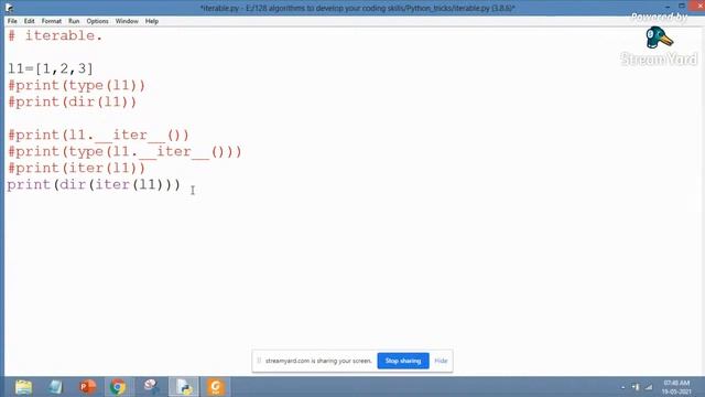 ITERATOR | ITERABLE | PYTHON | MSATUTORPY@GMAIL.COM смотреть онлайн