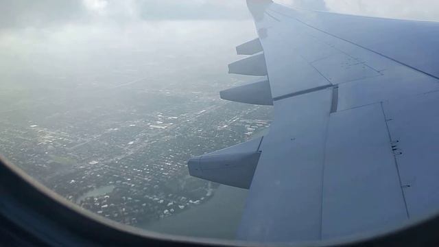 Взлет самолета из аэропорта Майами / Miami airport смотреть онлайн