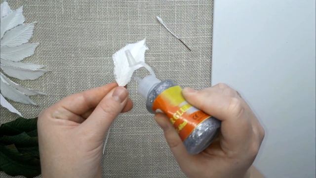 Белая рождественская звезда из бумаги / White poinsettia of paper смотреть онлайн