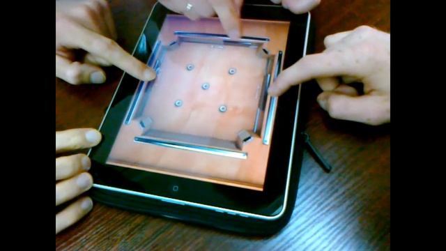 iPad - MULTI PONG - 4 players game смотреть онлайн