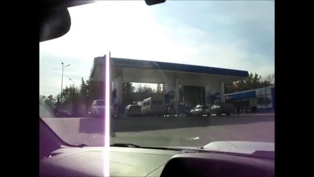 Бишкек, сегодня солнечно, поездка на авто.ул Правда и ТЦ.Вефа. смотреть онлайн