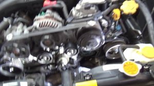 SUBARU  OUTBACK 2010 г Замена ремня грм !