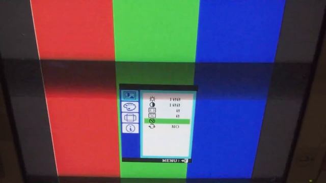 Slow Motion CRT Monitor Degauss смотреть онлайн