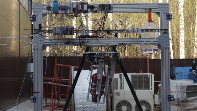Готовимся к полёту — отработка системы управления вектором тяги смотреть онлайн