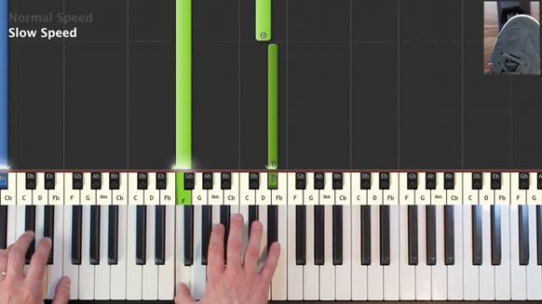 Let it go (Frozen) - EASY Piano Tutorial - Disney - Sheet Music (Synthesia)