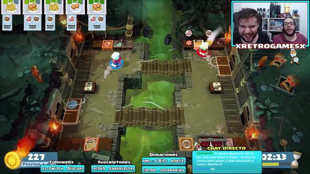 PC L OverCooked 2 L Coop L #9 L ¡ATAQUES DE RISA A DOQUIER!