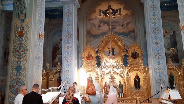 Ектения просительная (Болгарская), Стихиры на ЛИТИИ (Предтечи). Регент Екатерина Артюхова. смотреть онлайн