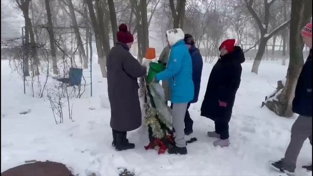 Конкурс снеговиков. ГБССУ СО ГПВИ "Волгоградский ПНИ" смотреть онлайн