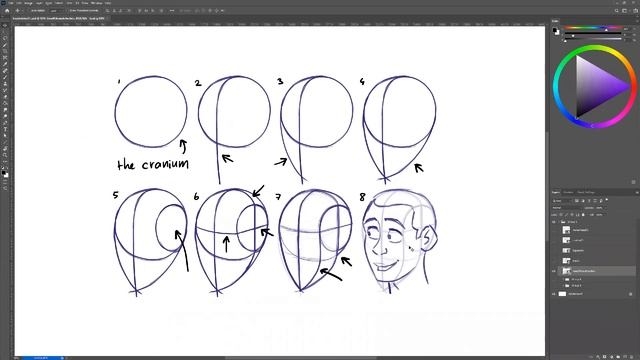 BASIC PRINCIPLES HOW TO DRAW HEADS смотреть онлайн