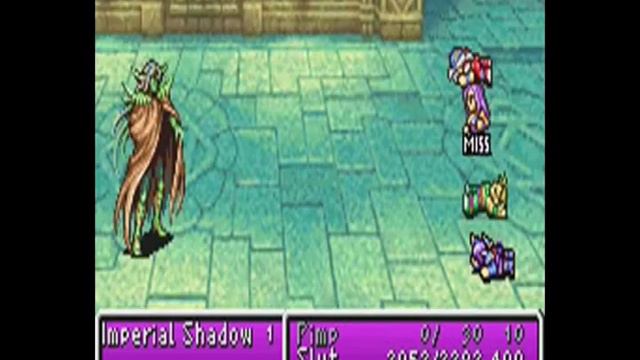 Final Fantasy II Dawn of Souls- Solo Boss 18- Imperial Shadow смотреть онлайн