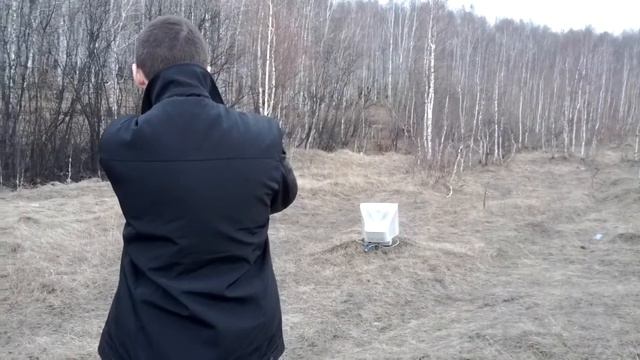 Тест Российского травматического оружия/Test Russian the traumatic weapon смотреть онлайн