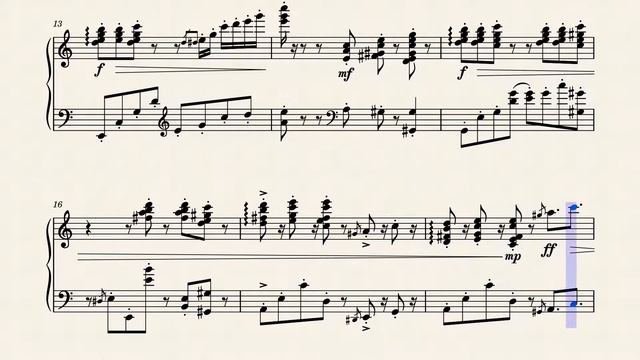 First Impression (ファースト インプレッション) - The Ocean Waves (海がきこえる) OST (Piano sheet/transcription) смотреть онлайн