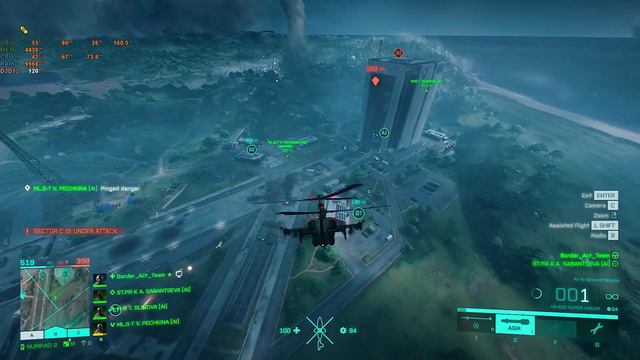 Battlefield 2042 | KA-520 Attack Heli Gameplay | Ryzen 7 + RTX 3060ti (Ultra Graphics) смотреть онлайн