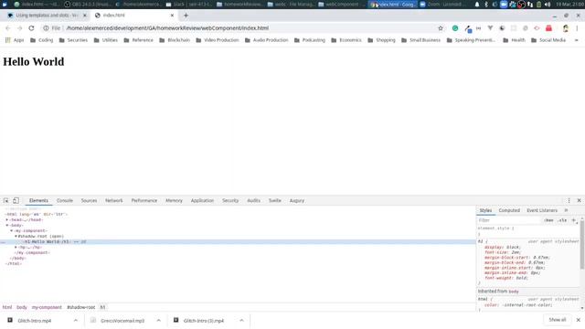 AM Coder - HTML/JS - Creating Standard Webcomponents (HTMLElement, template, shadowRoot, slots) смотреть онлайн