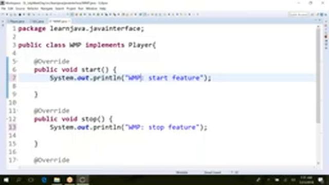 Java Interface смотреть онлайн