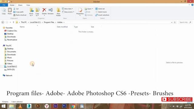 Photoshop Tutorial: How to Free Download & Install New Brushes cs6/cc and all version смотреть онлайн