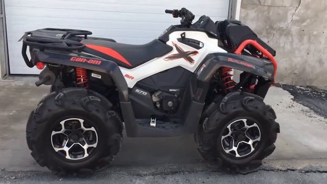 Brp Can-am Outlander L 570 Xmr 2017 смотреть онлайн