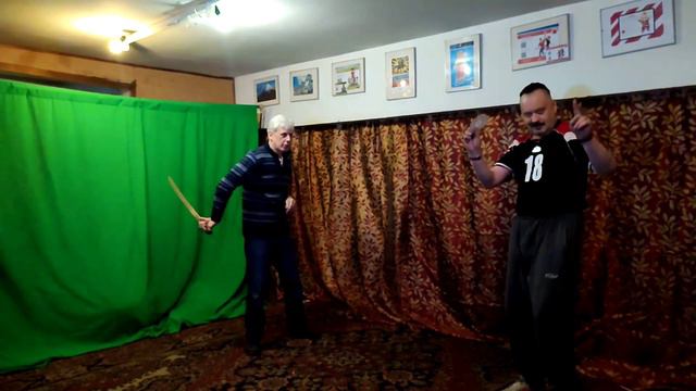 Фланкировка в сочетании с трюковой рубкой✌️😜 смотреть онлайн