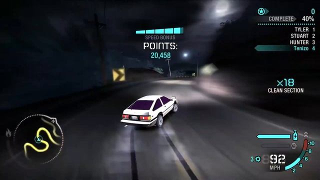 Toyota AE86 - Need For Speed Carbon смотреть онлайн