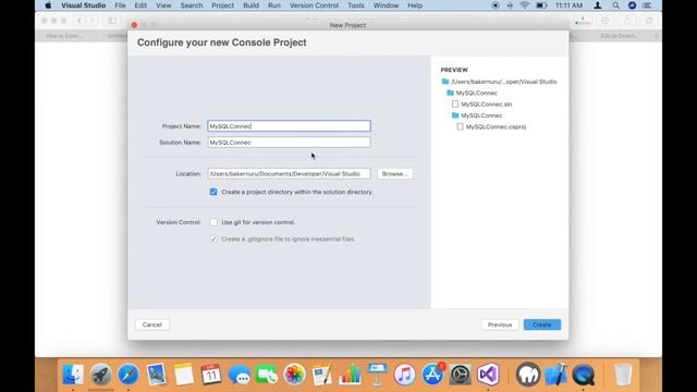 Connecting Visual Studio For Mac with MySQL Server (Installation + connection string) смотреть онлайн