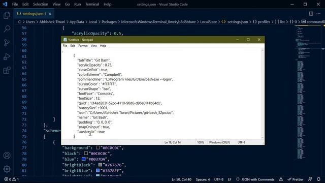 How to add GIT Bash in the Windows Terminal app ? | Git Bash смотреть онлайн