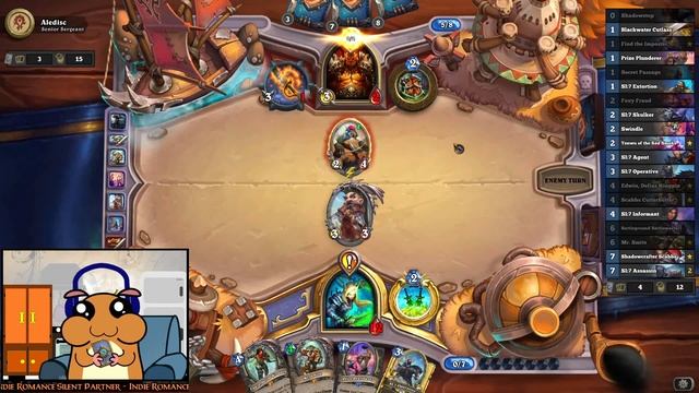 [ Hearthstone S93 ] Quest Rogue - Fractured in Alterac Valley смотреть онлайн
