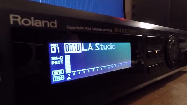 Roland integra 7 demo & overview DRUM sound 10 LA Studio Drum Kit смотреть онлайн