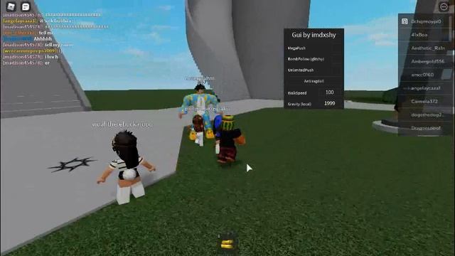 MEGA PUSH! (ragdoll eng) ROBLOX SCRIPT!! смотреть онлайн