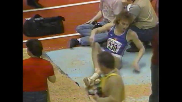 Heike Drechsler - Women's Long Jump WR (7.32) - 1987 USA Indoor Championships смотреть онлайн