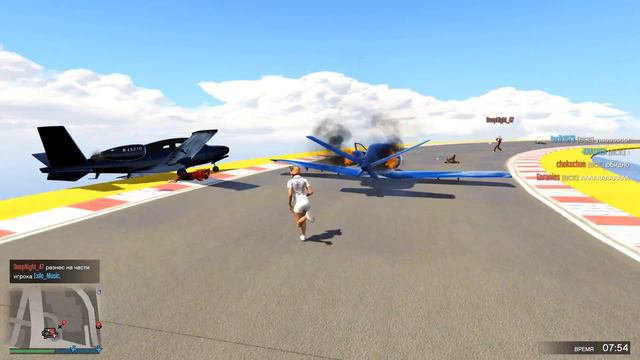 ОСТАТЬСЯ В ЖИВЫХ! САМАЯ ОПАСНАЯ ТРОПА НА БОЛЬШОЙ ВЫСОТЕ ► GTA 5 ONLINE (Угар) смотреть онлайн