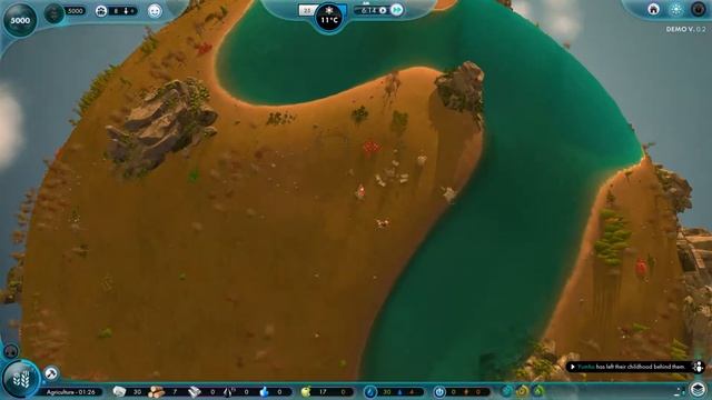 Quick Look Demo | The Universim (201x ish ) That's how you make a GOD game смотреть онлайн