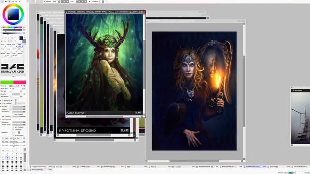 Стрим-знакомство с преподавателем курса Цифровой Живописи Аленой Клементьевой смотреть онлайн