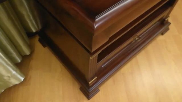 9901. TV-Тумба НОТТИ (83) CABINET темный орех. Dekormebelplus.ru смотреть онлайн