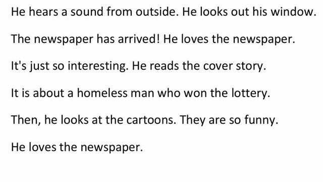 English Level 1 | 26. The Newspaper Is Interesting смотреть онлайн