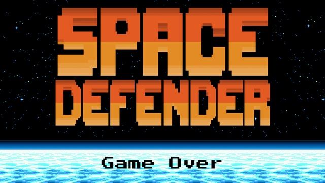 Space Defender - Game Over смотреть онлайн