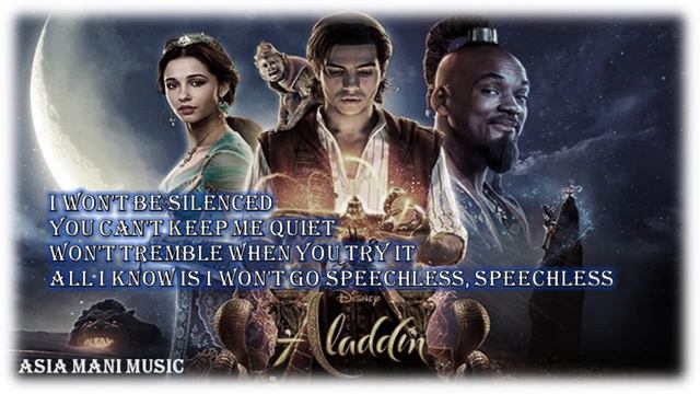 NAOMI SCOTT - SPEECHLESS (LYRICS) смотреть онлайн