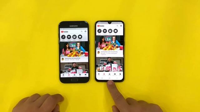 Samsung Galaxy A40 vs Samsung Galaxy A5 2017 смотреть онлайн