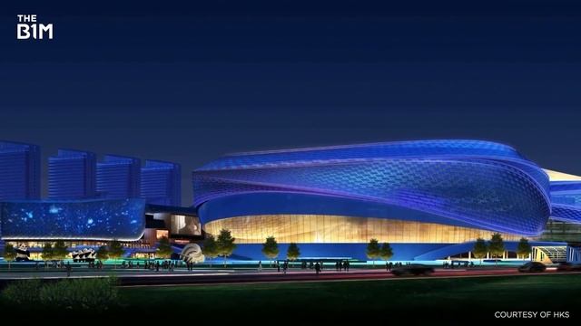 Спортивная инфраструктура Китая в BIM смотреть онлайн