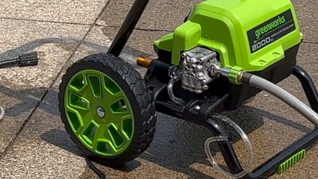 Greenworks Pressure Washer 2000 | Electric Pressure Washer Review