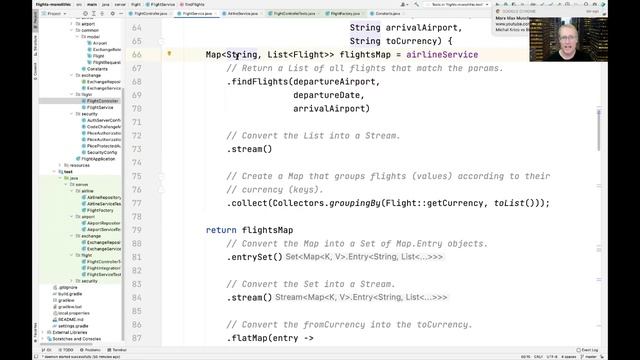 Implementing a Monolithic Flight Listing App using Spring Boot смотреть онлайн